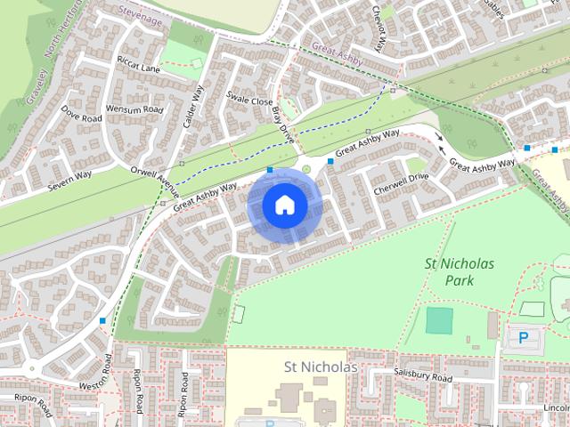 Townhouse for rent in St Nicholas, Shephall