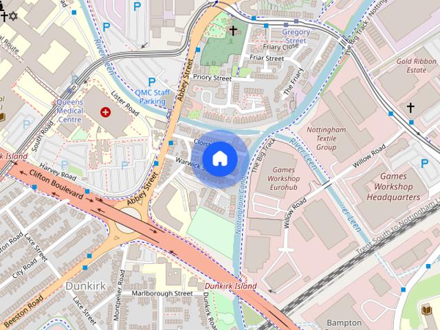 Townhouse for rent in Haddon, East Midlands