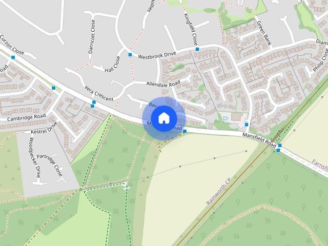 Townhouse for rent in Alverton, East Midlands