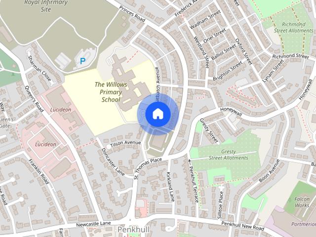 Townhouse for rent in Stoke, Stoke-on-Trent