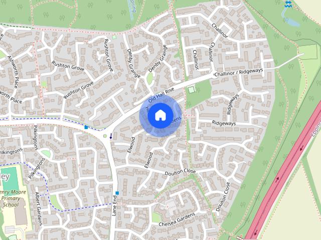 Townhouse for rent in Church Langley, Harlow