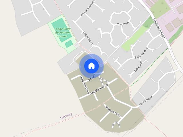 Townhouse for rent in Saddington, Harborough