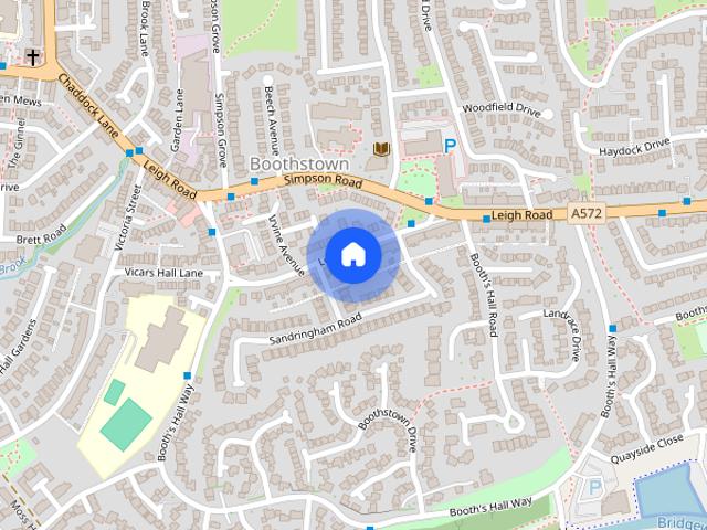 Townhouse for rent in Boothstown, Salford