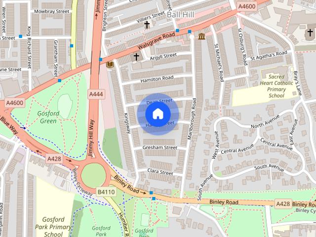 Townhouse for rent in Ball Hill, West Midlands