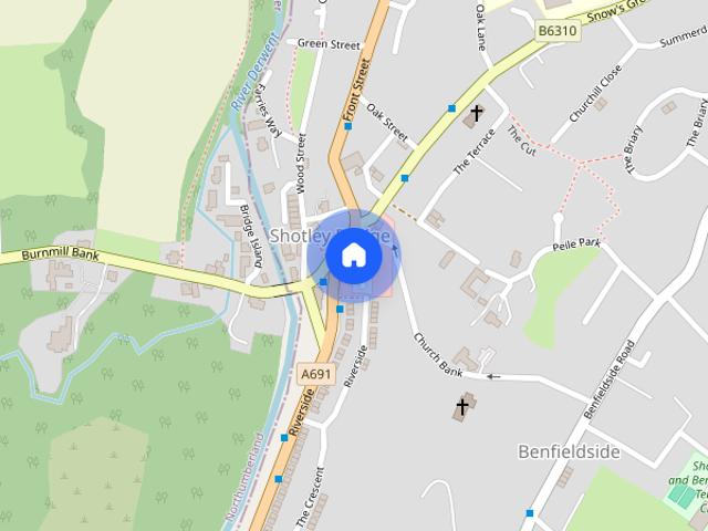 Townhouse for rent in Bridgehill, Consett