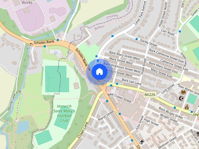 Townhouse for rent in Lee Bank, Greater Manchester
