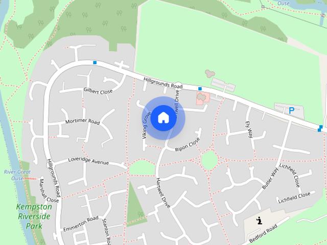 Townhouse for rent in Bedford