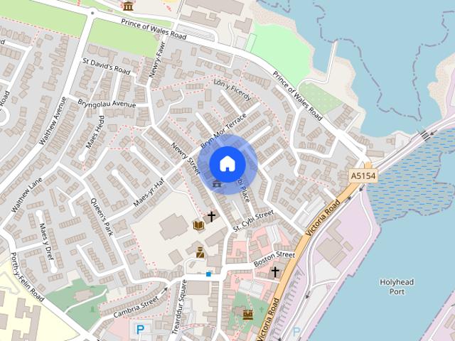 Townhouse for rent in Porth-y-Felin, Holyhead