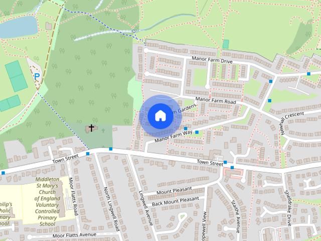 Townhouse for rent in Middleton, West Yorkshire