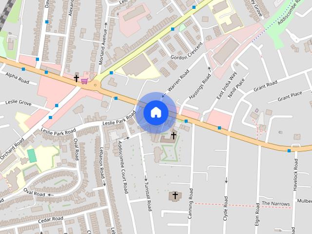 Townhouse for rent in London Borough of Croydon, Addiscombe
