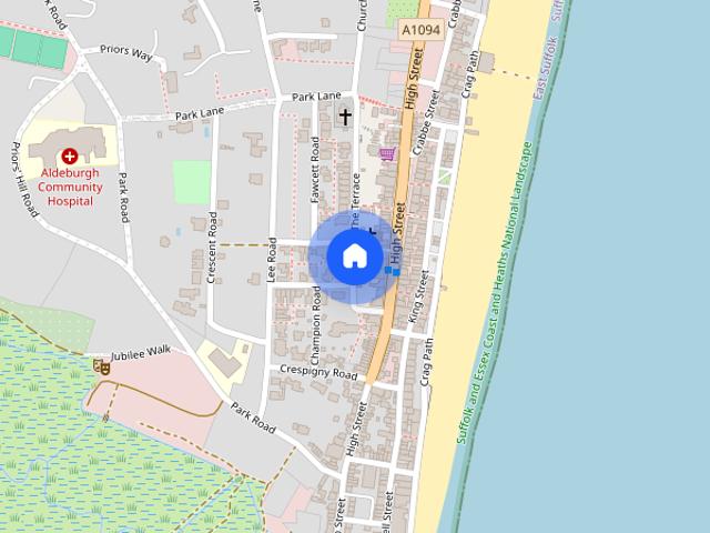 Townhouse for rent in Aldeburgh, East Suffolk