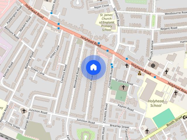 Townhouse for rent in Handsworth, West Midlands