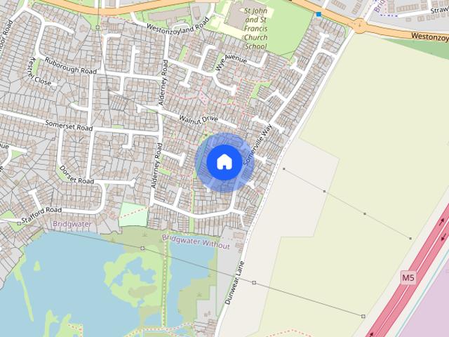 Townhouse for rent in Sydenham, Bridgwater