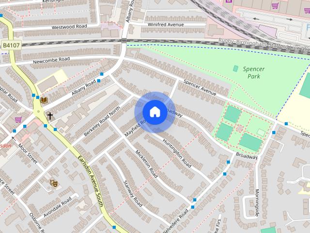 Townhouse for rent in Earlsdon, Coventry