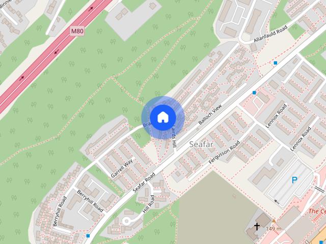 Townhouse for rent in Cumbernauld, Scotland