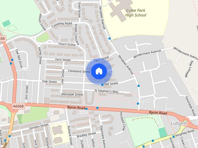 Townhouse for rent in Lidgett, Pendle