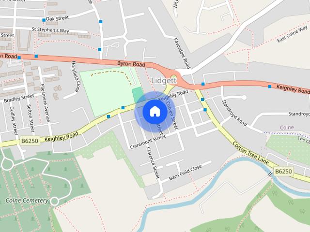 Townhouse for rent in Lidgett, Pendle