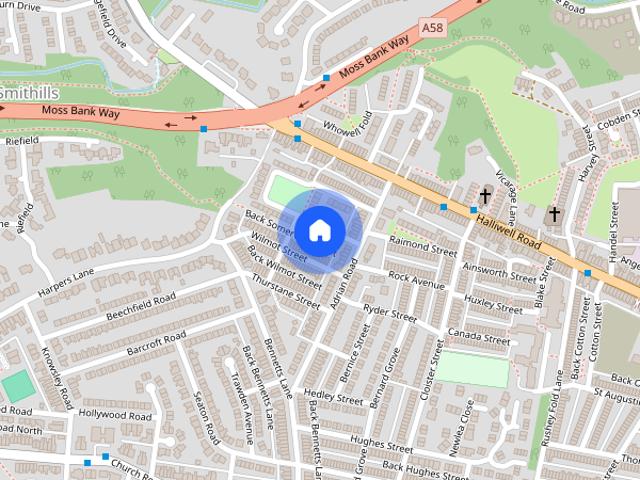 Townhouse for rent in Lee Bank, Greater Manchester