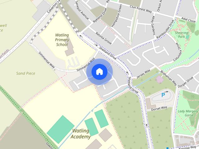 Townhouse for rent in Whitehouse, Milton Keynes