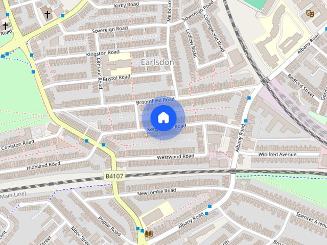 Townhouse for rent in Earlsdon, Coventry