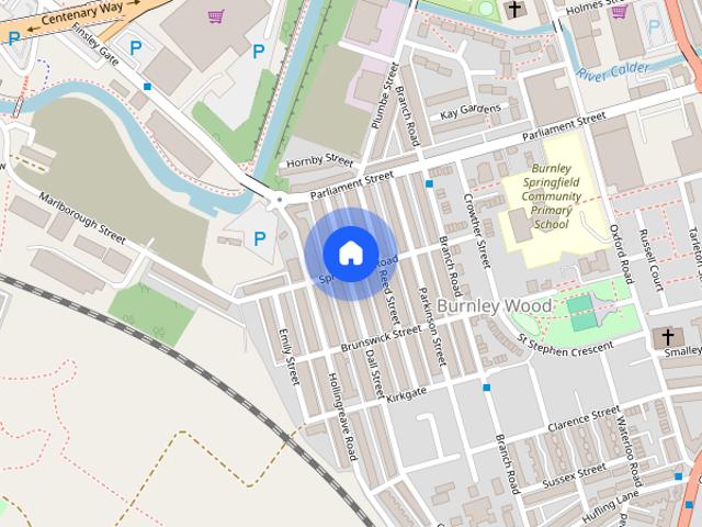 Townhouse for rent in Burnley Wood, Burnley