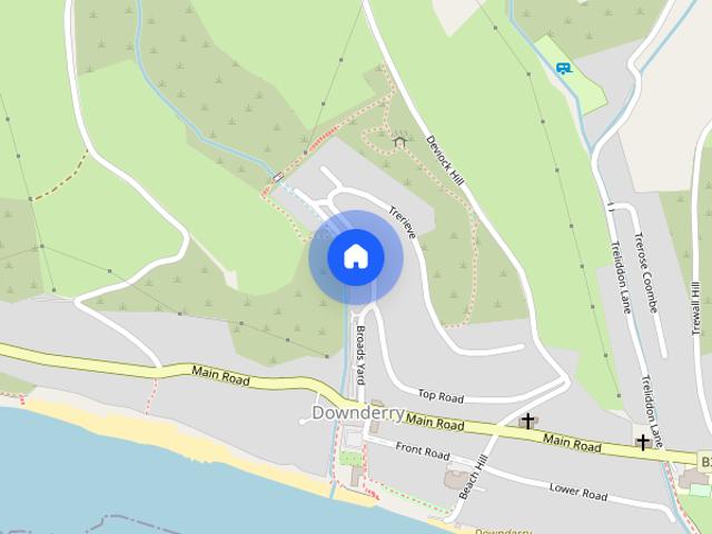 Townhouse for rent in Deviock, Downderry