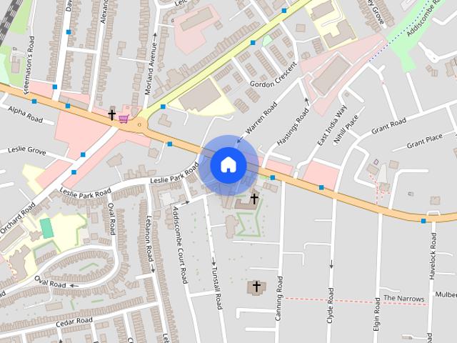 Townhouse for rent in London Borough of Croydon, Addiscombe
