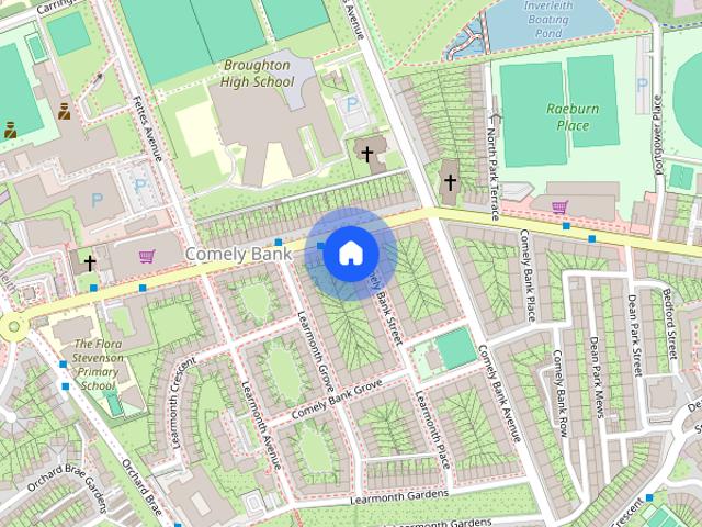 Townhouse for rent in Stockbridge, Scotland