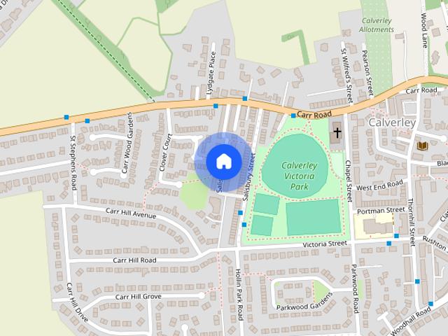 Townhouse for rent in Calverley, West Yorkshire