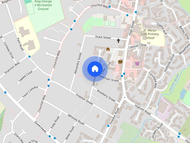 Townhouse for rent in Burton Latimer