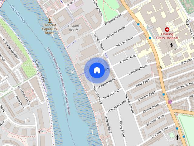 Townhouse for rent in London Borough of Hammersmith and Fulham, Greater London