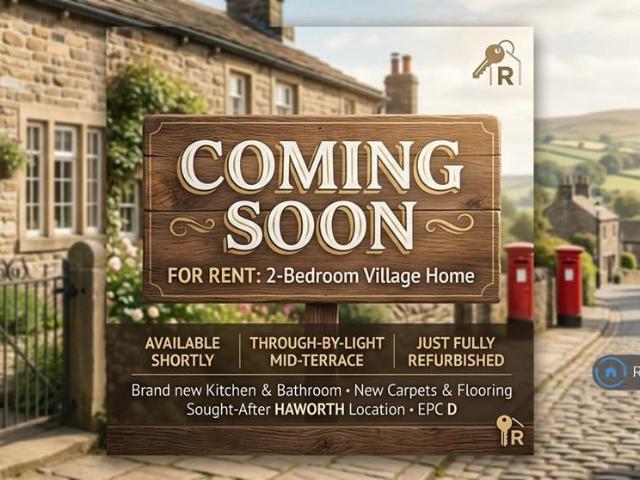 House for rent in Haworth and Stanbury, Haworth