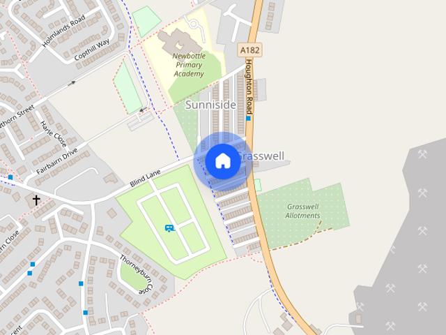 Townhouse for rent in Newbottle, Tyne And Wear