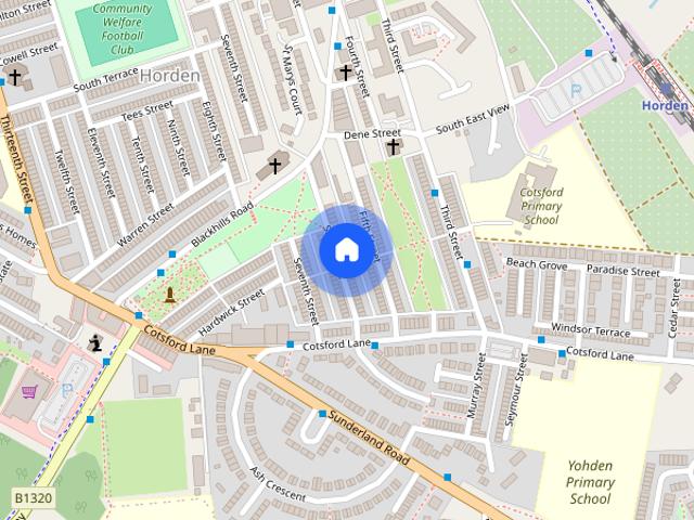 Townhouse for rent in Horden