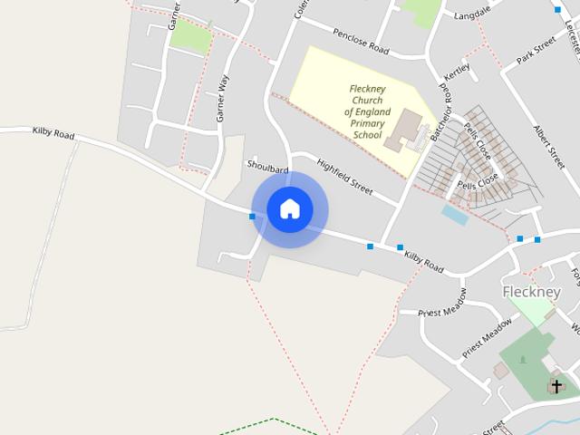 Townhouse for rent in Fleckney, Harborough