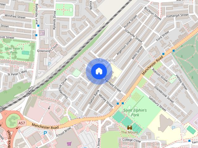 Townhouse for rent in Fairfield, Warrington