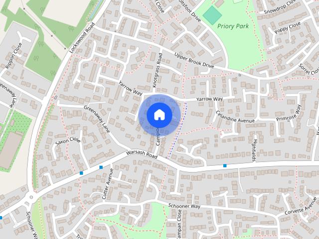 Townhouse for rent in Fareham, Hampshire