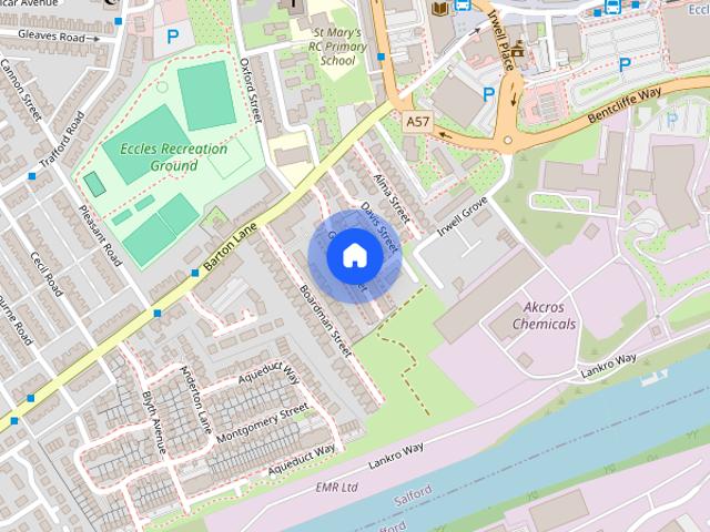 Townhouse for rent in Barton upon Irwell, Salford
