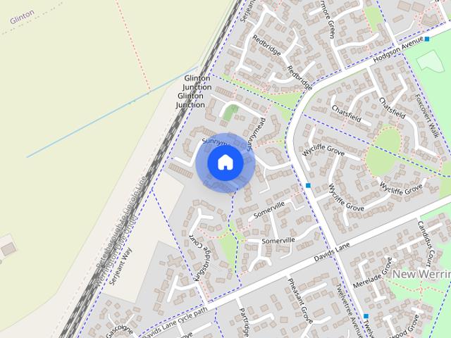 Townhouse for rent in New Werrington, Peterborough