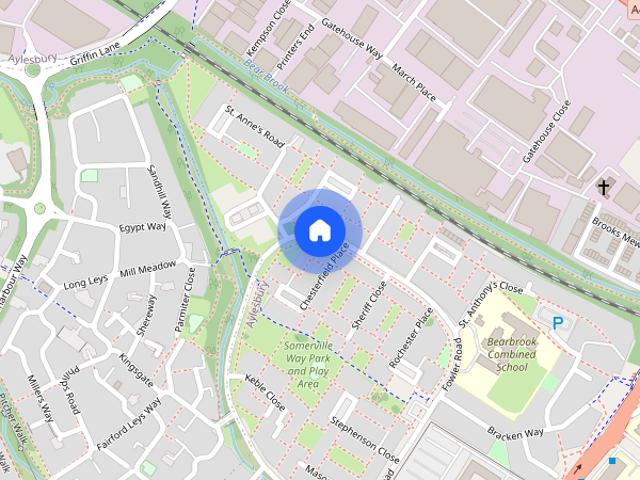 Townhouse for rent in Quarrendon, Aylesbury