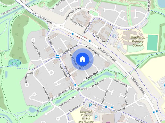 Townhouse for rent in Monkston Park, Milton Keynes
