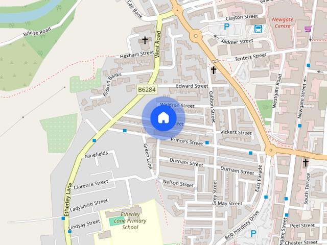 Townhouse for rent in Bishop Auckland