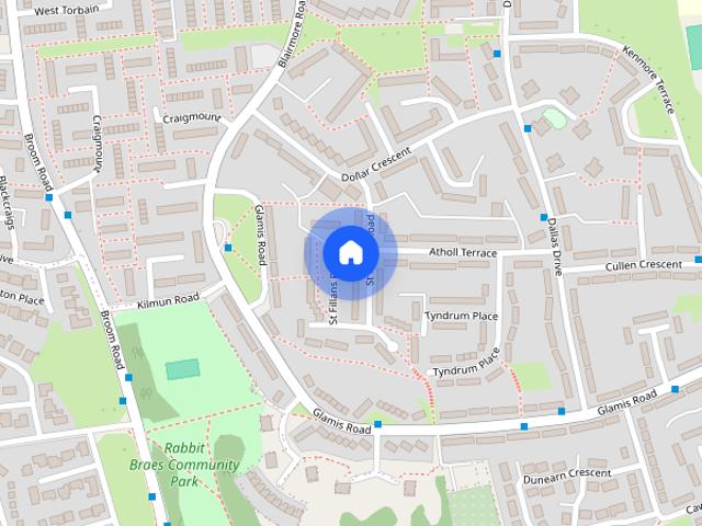 Townhouse for rent in Templehall, Kirkcaldy
