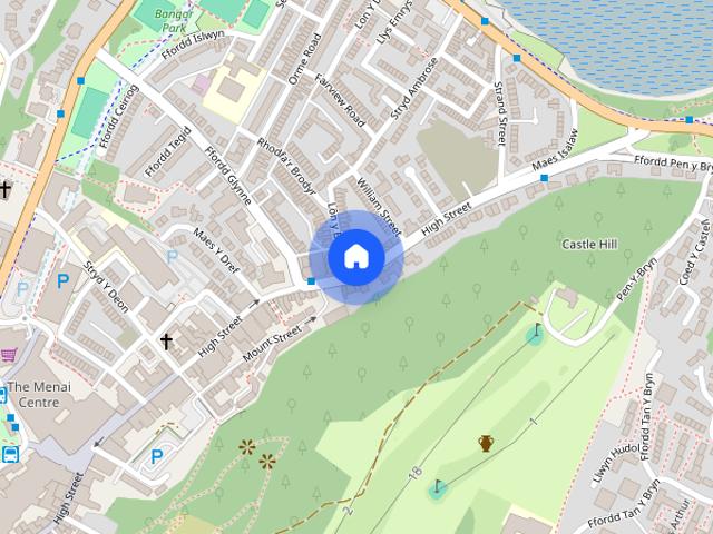 Townhouse for rent in Garth, Bangor