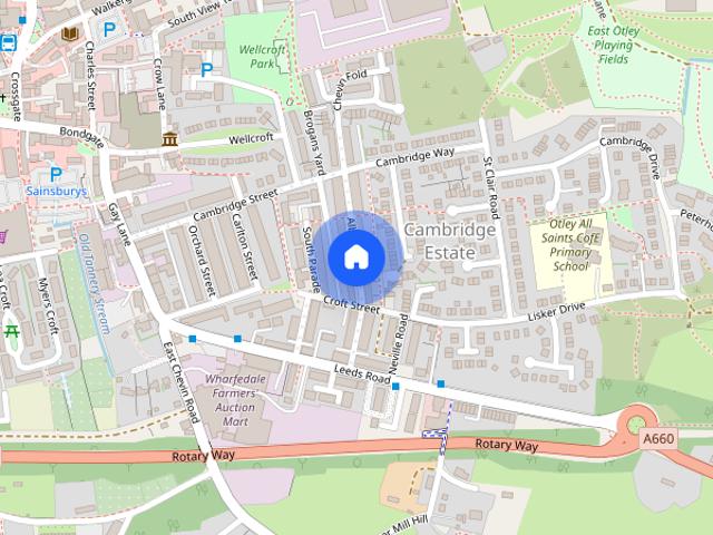 Townhouse for rent in Cambridge Estate, Otley