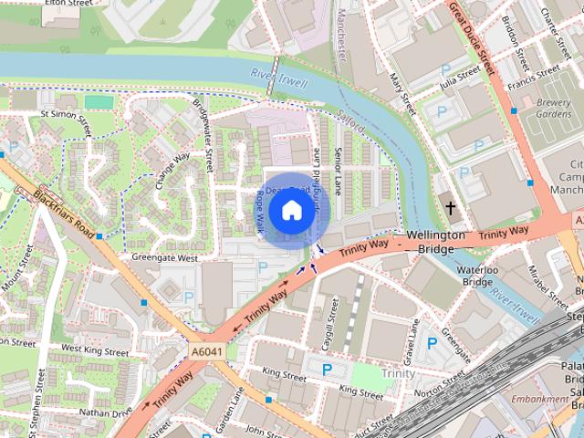 Townhouse for rent in Blackfriars, Salford