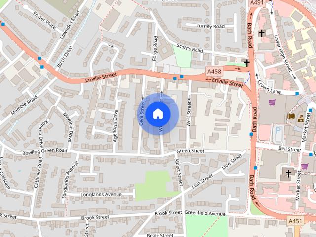 Townhouse for rent in Stourbridge, West Midlands