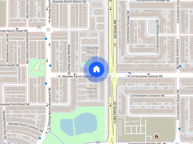Townhouse for rent in Skyview Ranch, Calgary