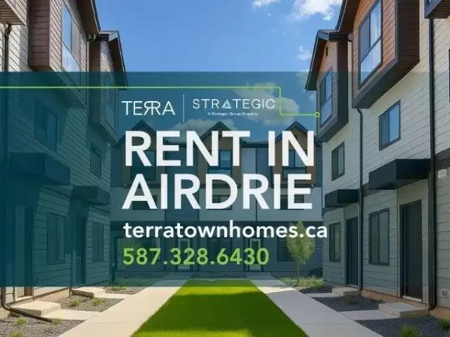 Townhouse for rent in Airdrie, Alberta