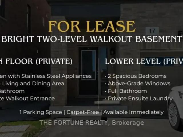 Townhouse for rent in Caledon, Golden Horseshoe